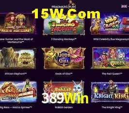 Provedores de Jogos 389Win